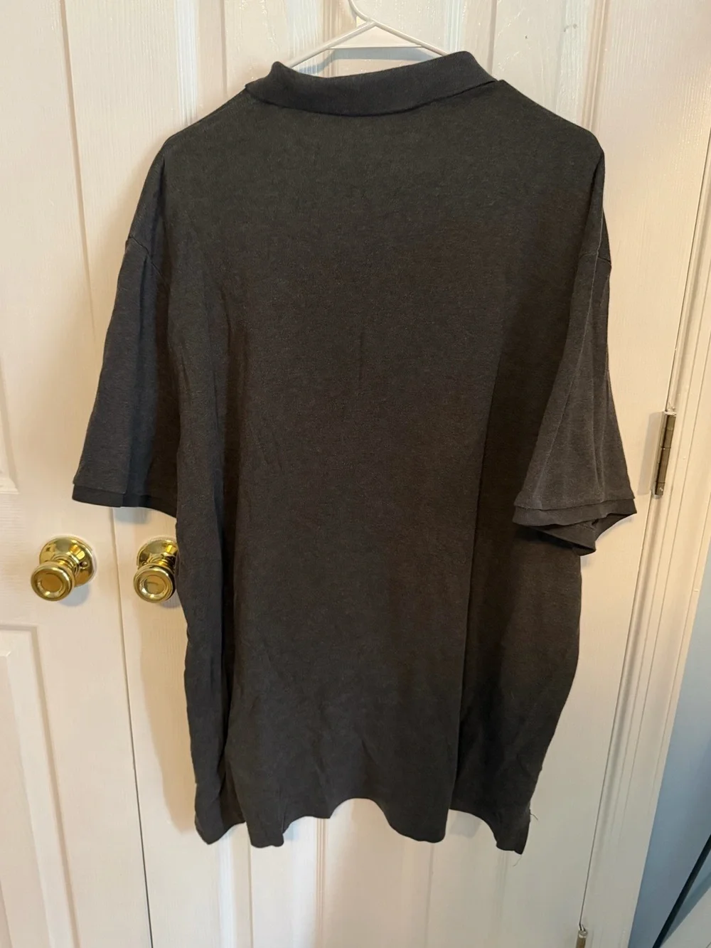 Polo Ralph Lauren Men's XXL Gray Cotton Short Sleeve Polo Shirt
